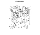 Maytag MDG20PDAWW0 bulkhead parts diagram