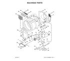 Maytag MDE20MNAGW0 bulkhead parts diagram