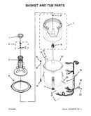 Basket and tub parts