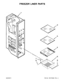 Freezer liner parts