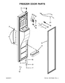Freezer door parts