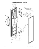Freezer door parts