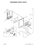 Dispenser front parts