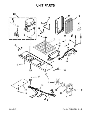 Unit parts