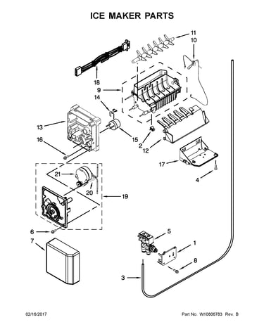 Ice maker parts