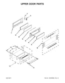 Upper door parts