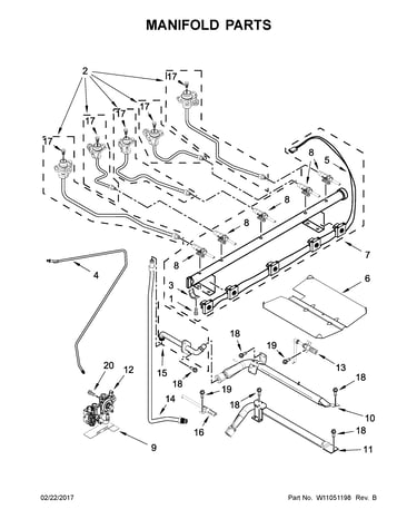 Manifold parts