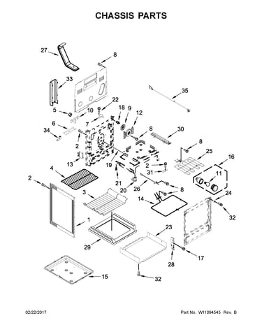 Chassis parts