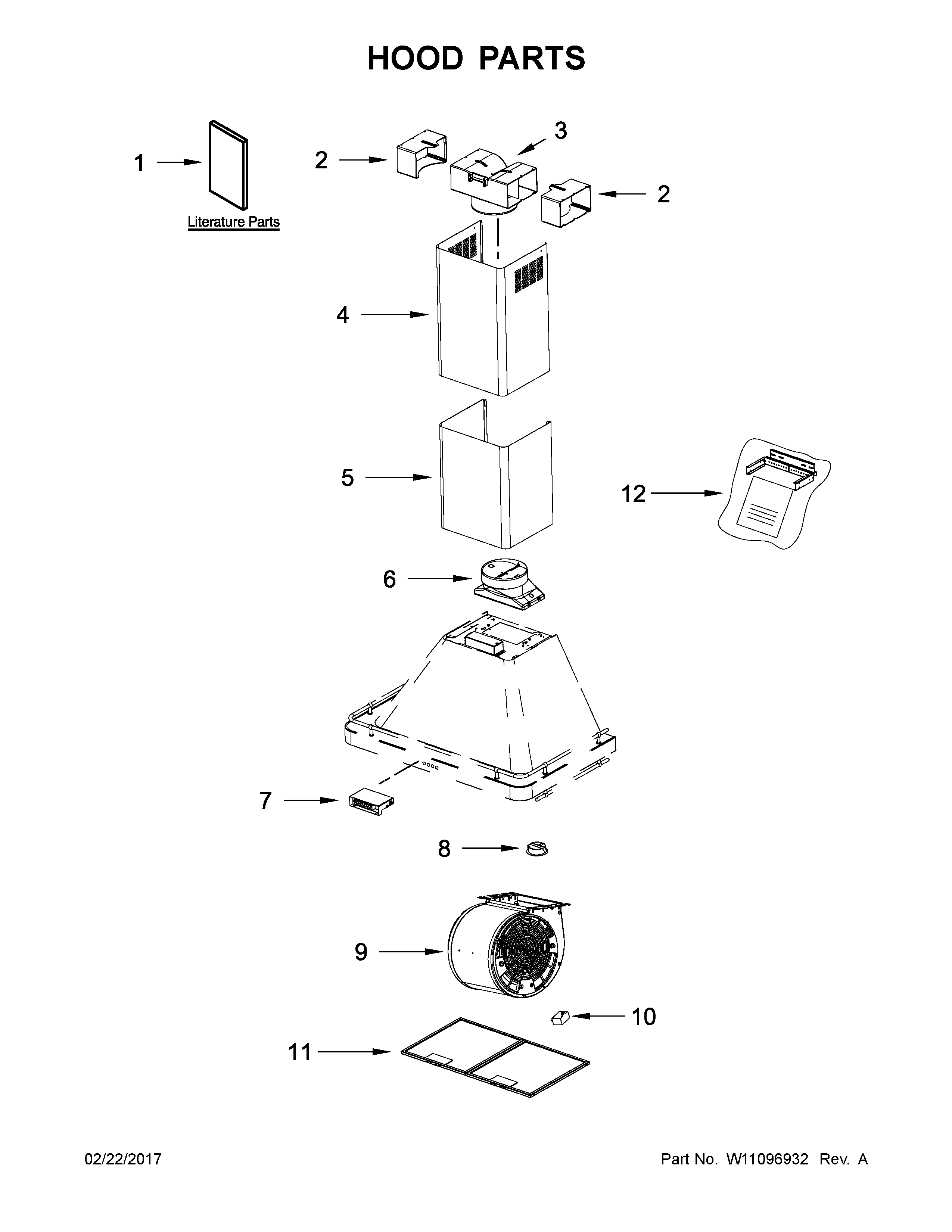 Hood parts