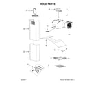 Ikea IHW6530BS1 hood parts diagram