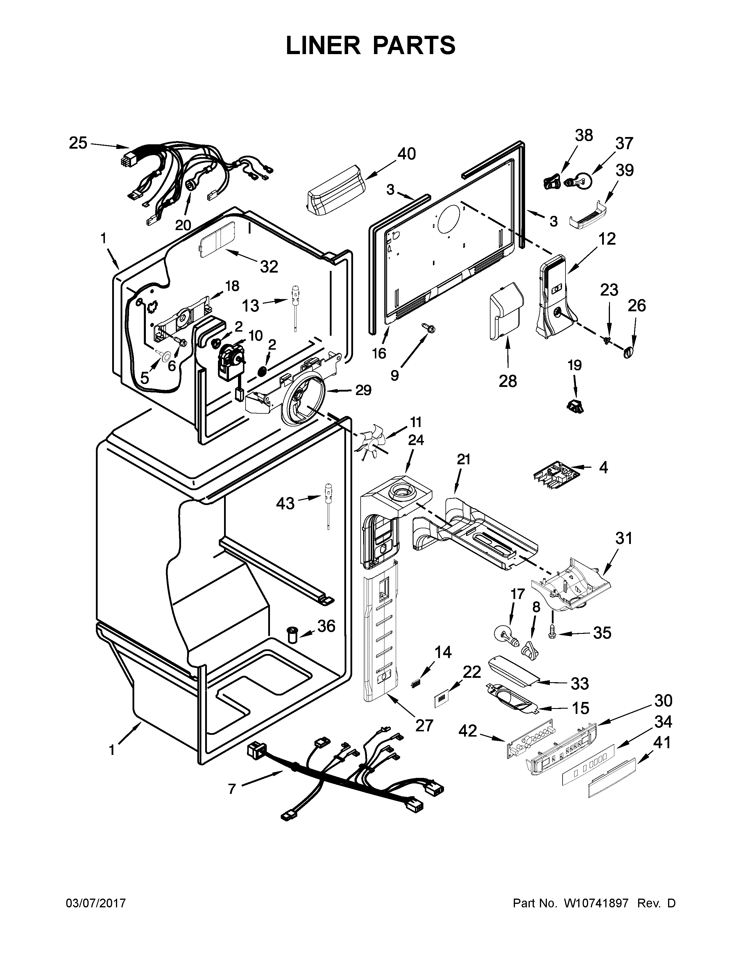 Liner parts