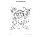Maytag MDG20CSAGW0 bulkhead parts diagram