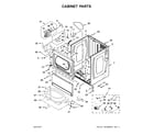 Maytag MDG20MNAGW0 cabinet parts diagram