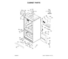 Maytag MFX2676FRZ00 cabinet parts diagram