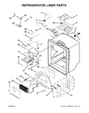 Refrigerator liner parts