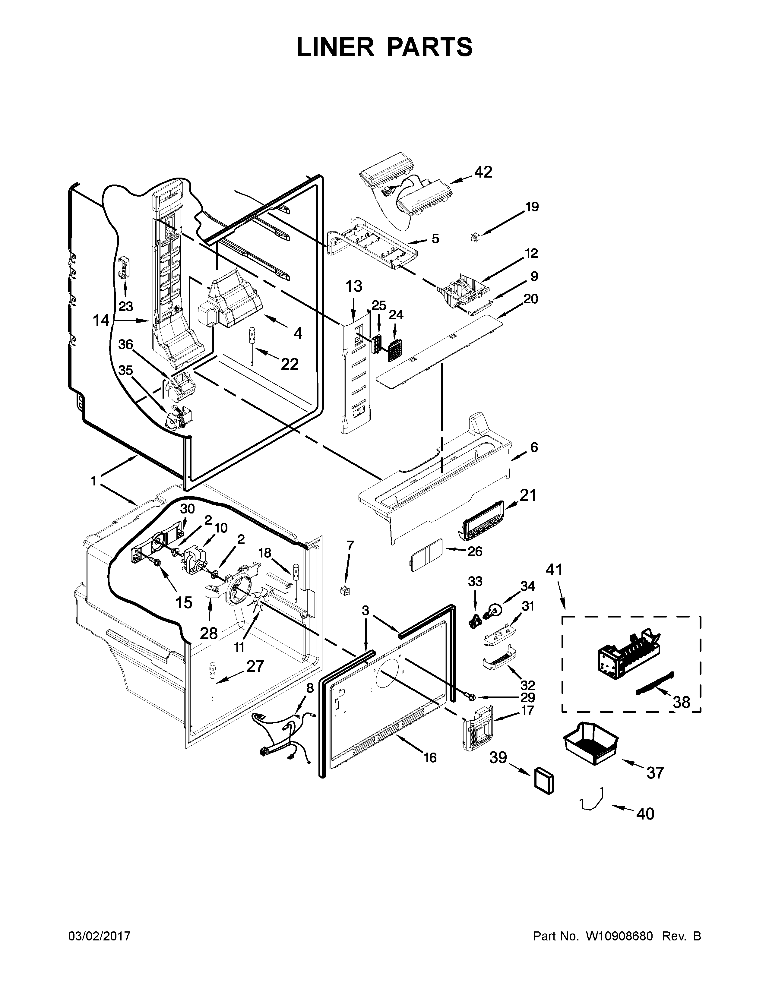 Liner parts