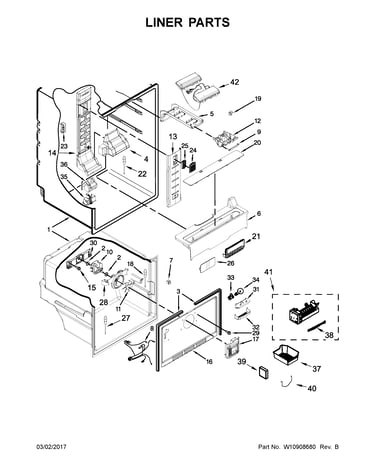 Liner parts