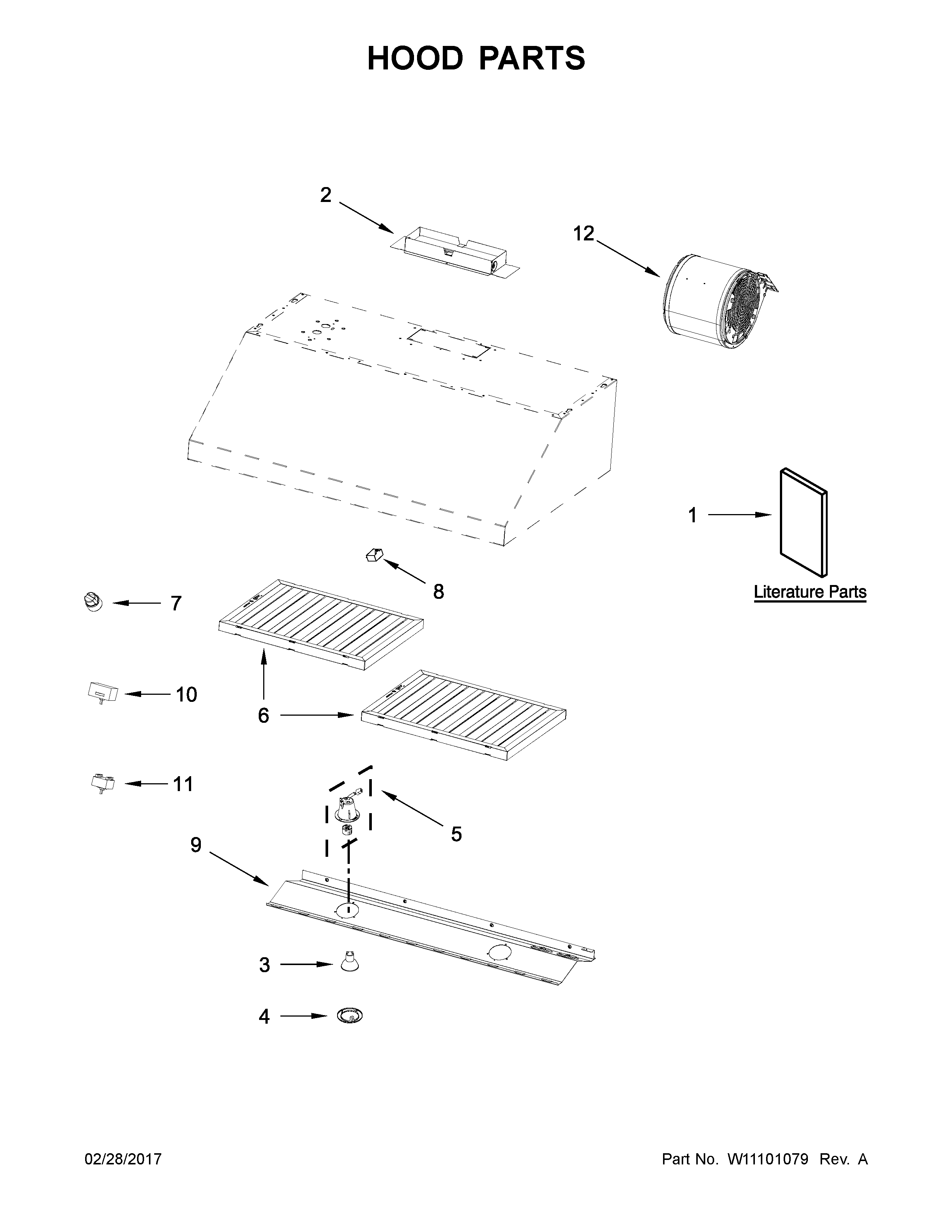 Hood parts