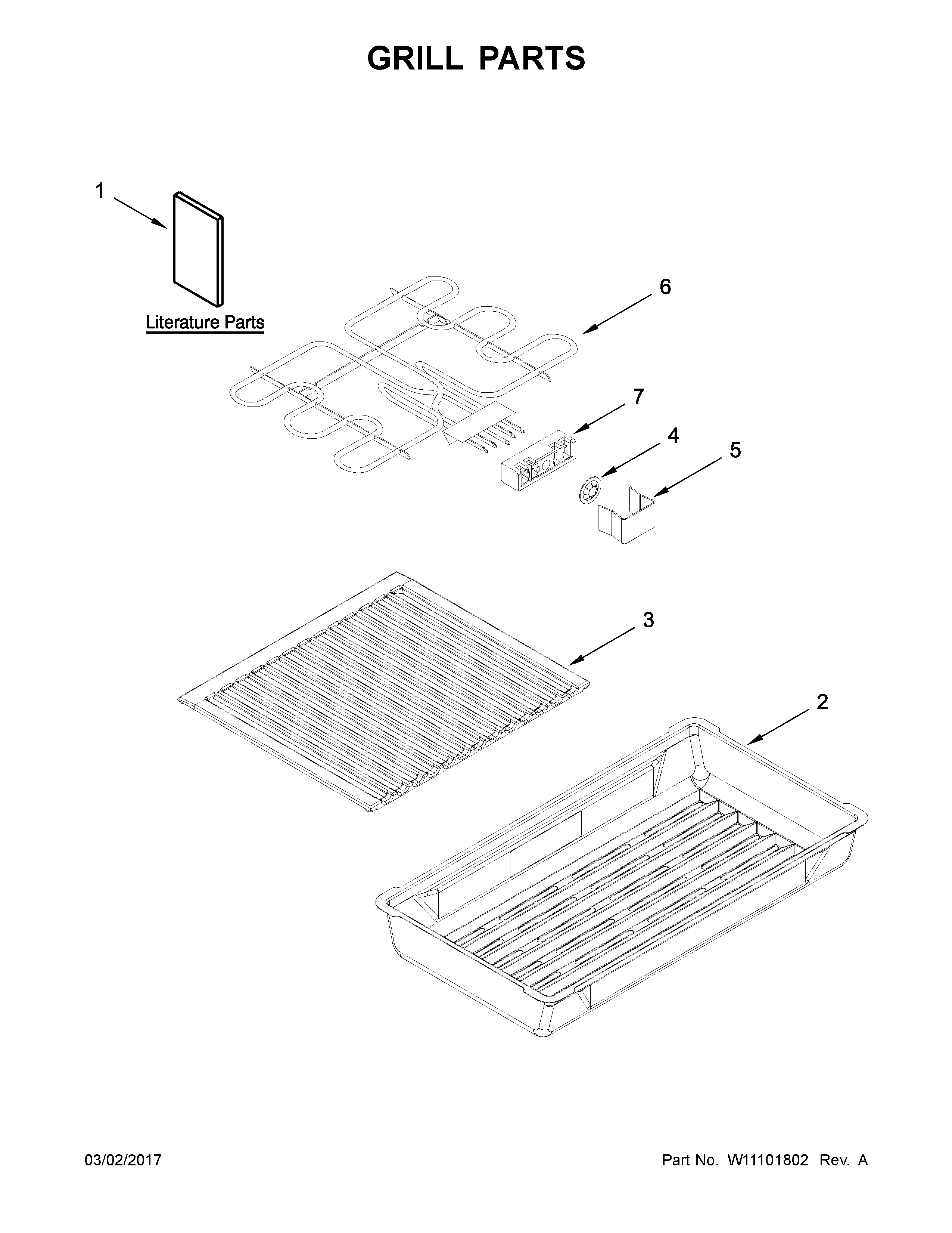 Grill parts