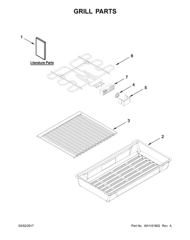 Grill parts