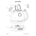 KitchenAid 5KEK1522BER0 unit parts diagram