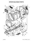 Dryer bulkhead parts