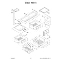 KitchenAid KBFN506EBS00 shelf parts diagram