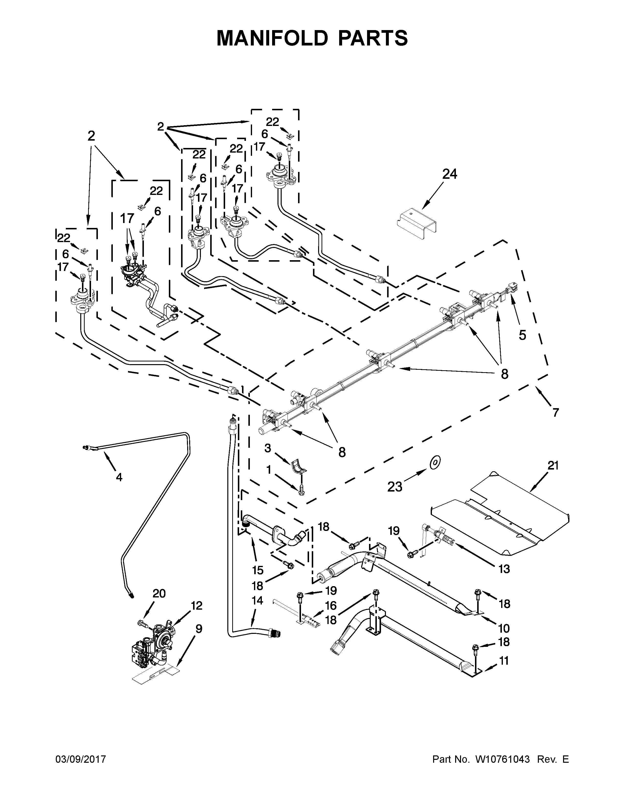 MANIFOLD PARTS