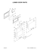 Lower door parts