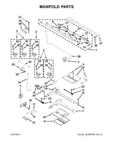 Manifold parts