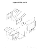 Lower door parts