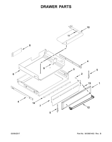 Drawer parts