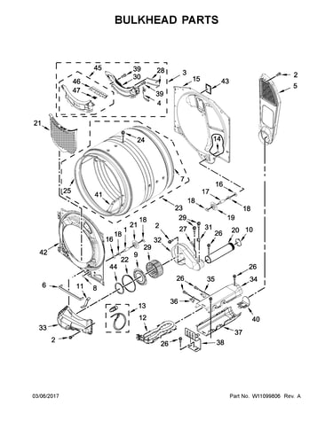 Bulkhead parts