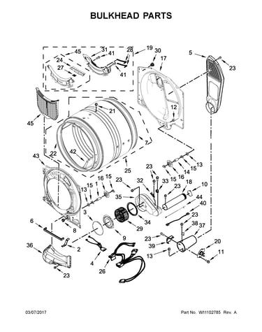 Bulkhead parts