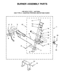 Burner assembly parts