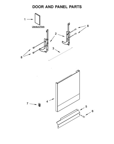 Door and panel parts
