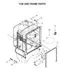 Tub and frame parts