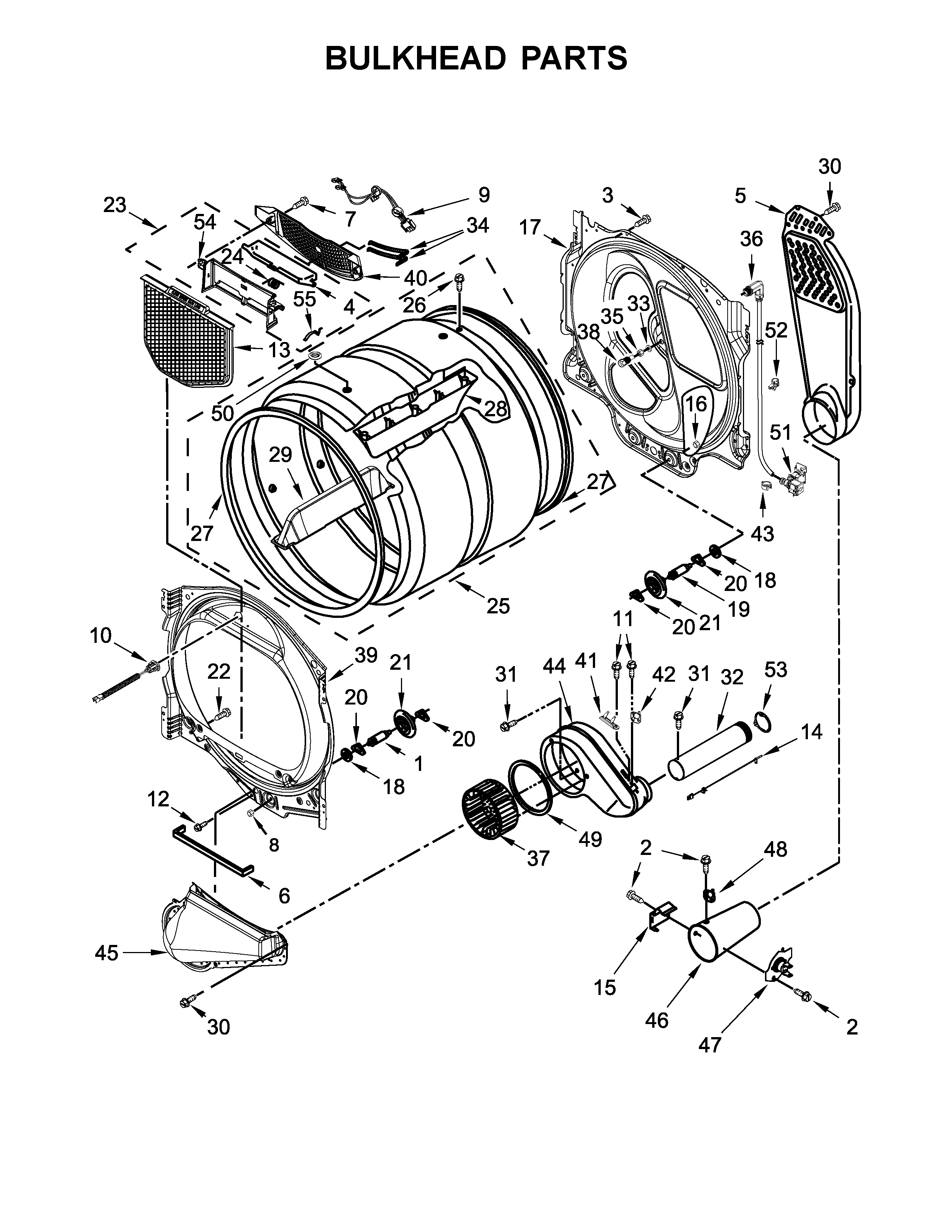 Bulkhead parts