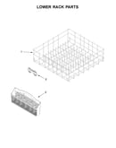 Lower rack parts