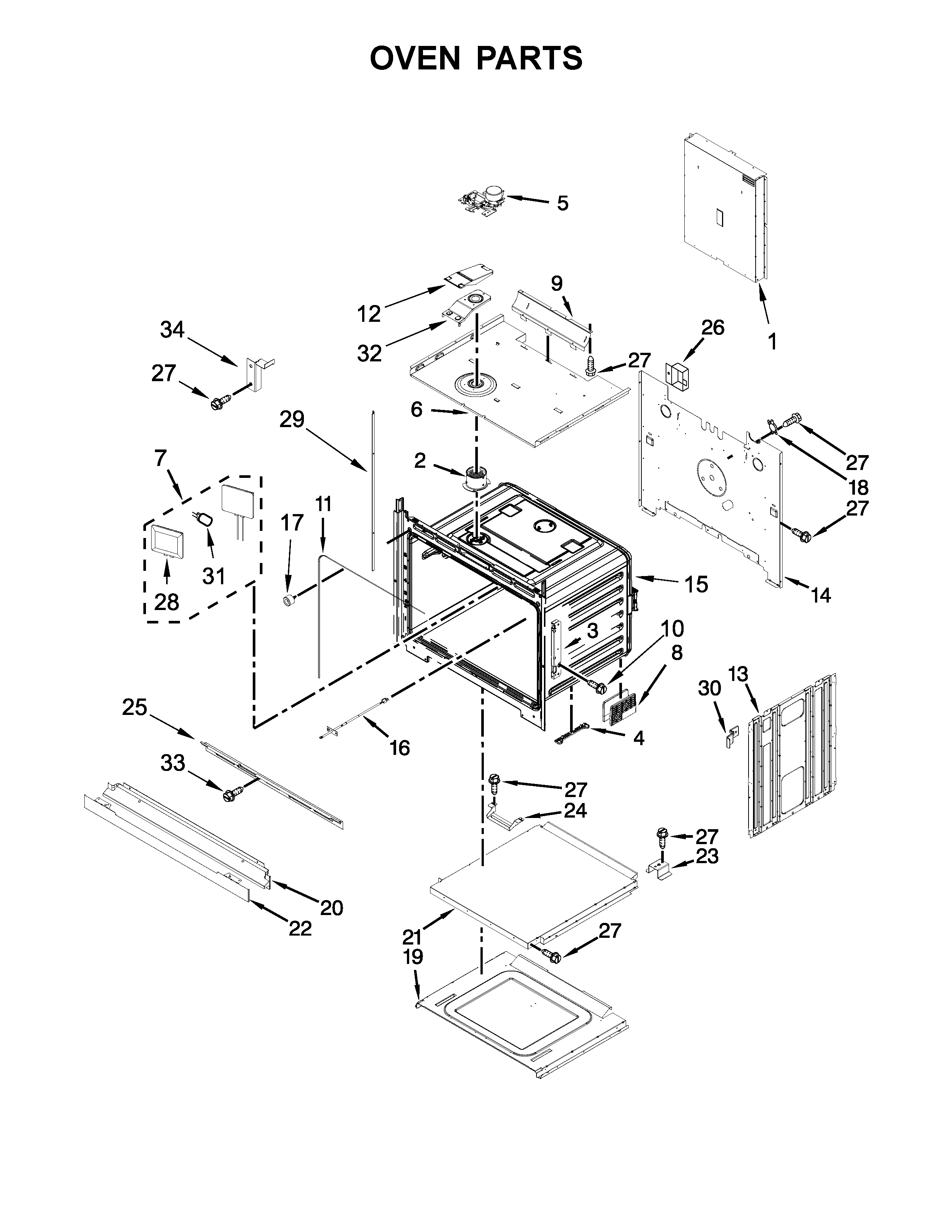 Oven parts