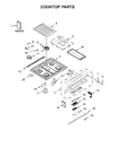 Cooktop parts