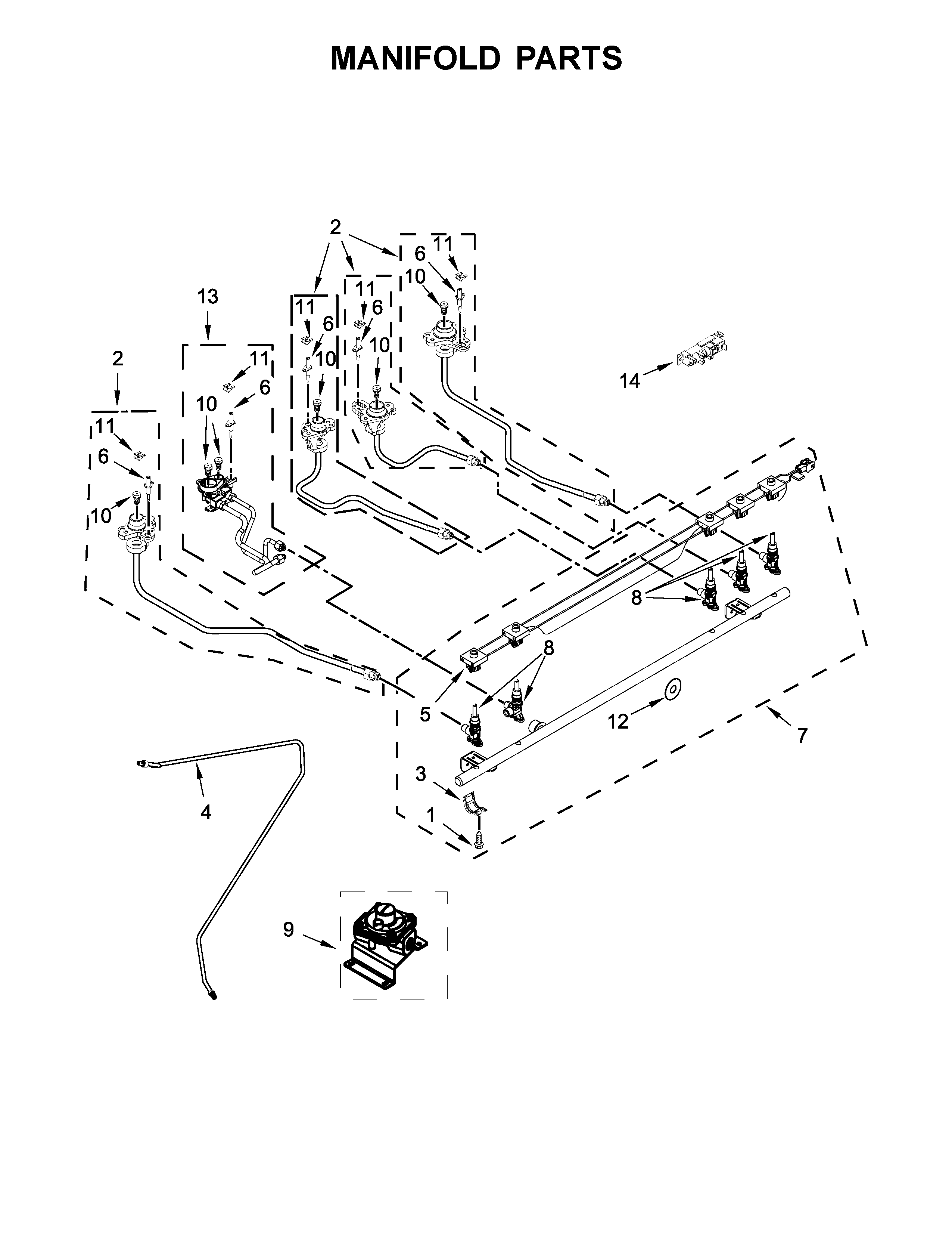 MANIFOLD PARTS