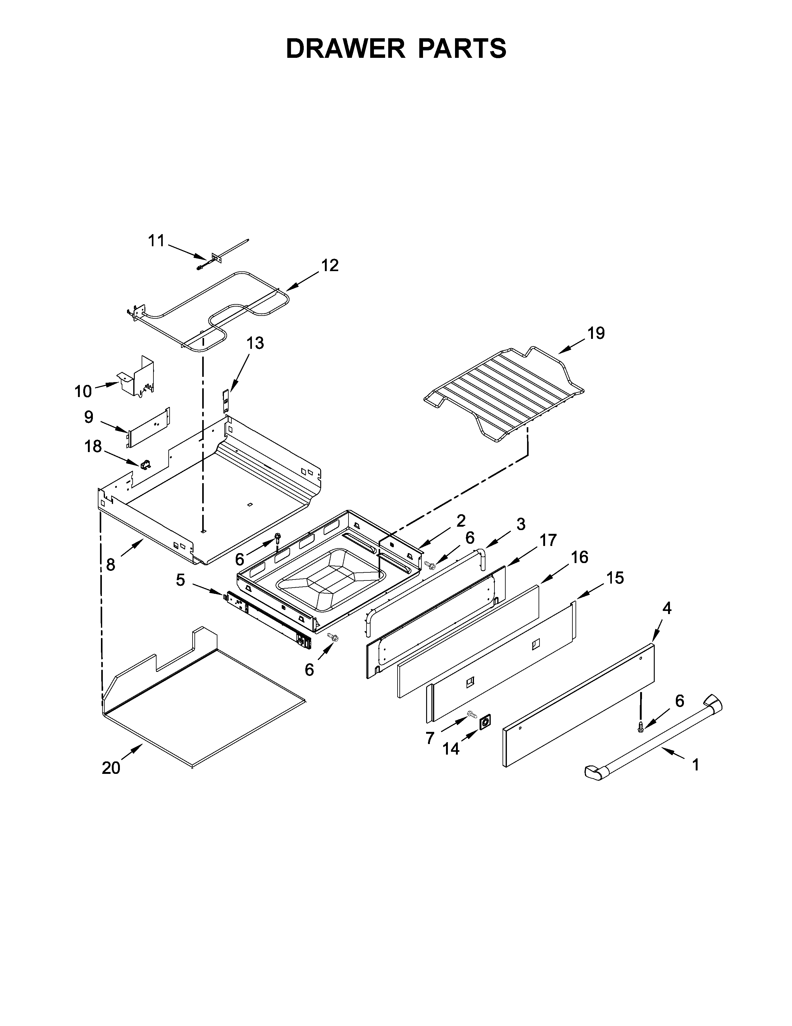 Drawer parts