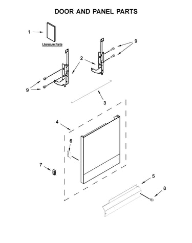 Door and panel parts
