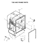 Tub and frame parts
