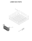 Lower rack parts