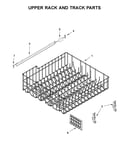Upper rack and track parts