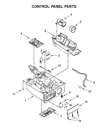 Control panel parts