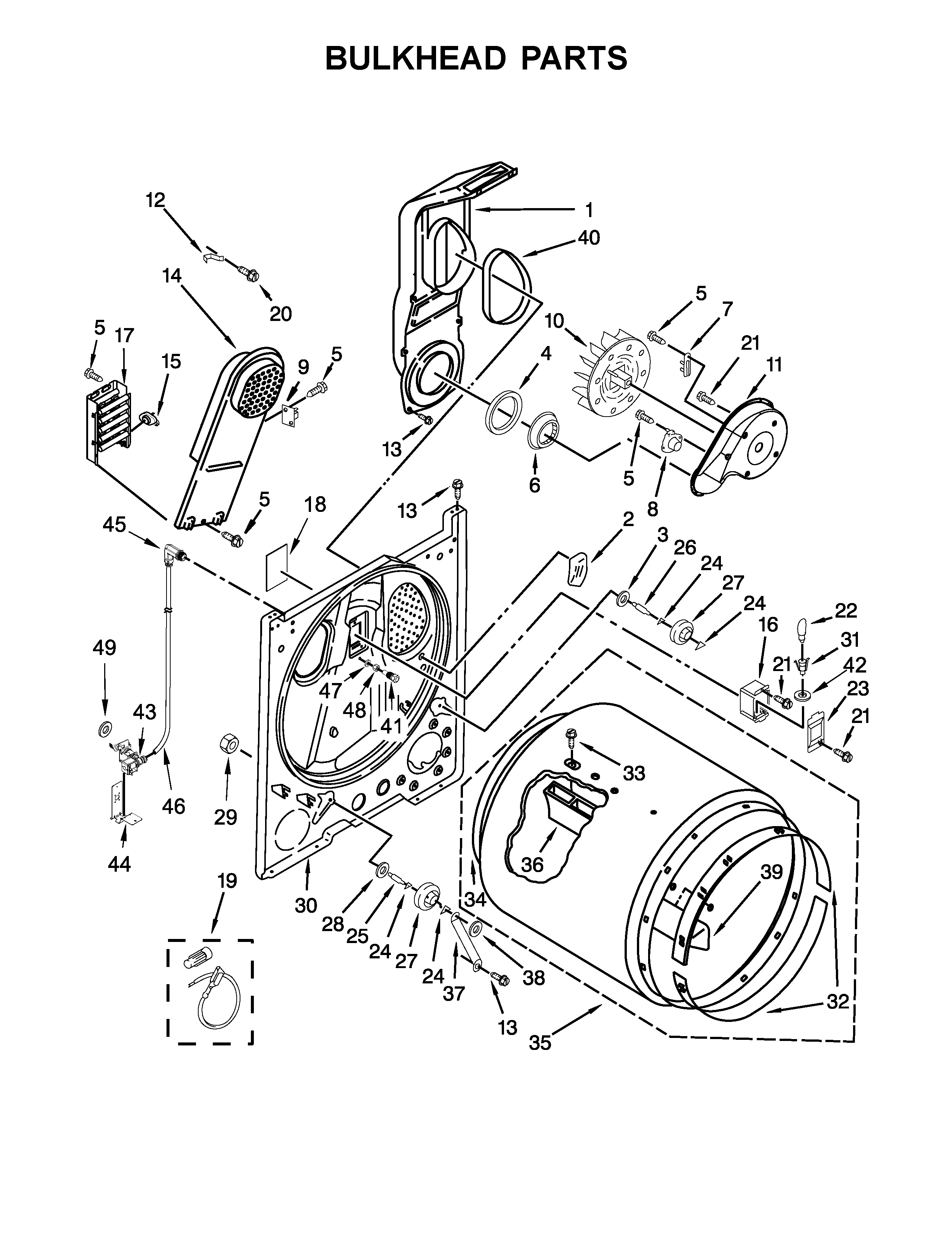 Bulkhead parts