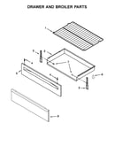 Drawer and broiler parts